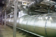 WASTE TO ENERGY PYROLOSIS PLANT - MAIN BOILER SUPPLY DUCT