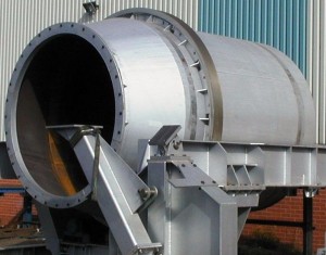TILTING ROTARY FURNACE