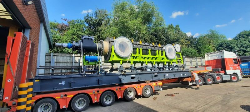 Skid Mounted Refractory Lined Waste Processing Reactor Skid Mounted Refractory Lined Waste Processing Reactor