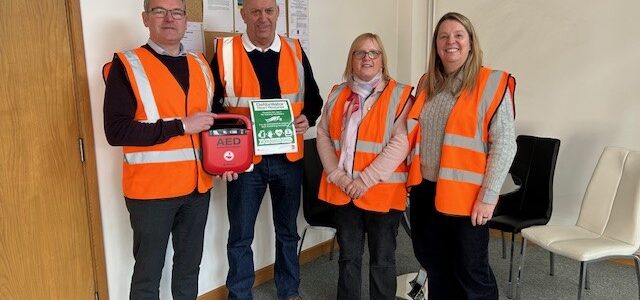 Bricesco Receives Life-Saving Defibrillator to Enhance Workplace Safety Bricesco Receives Life-Saving Defibrillator to Enhance Workplace Safety